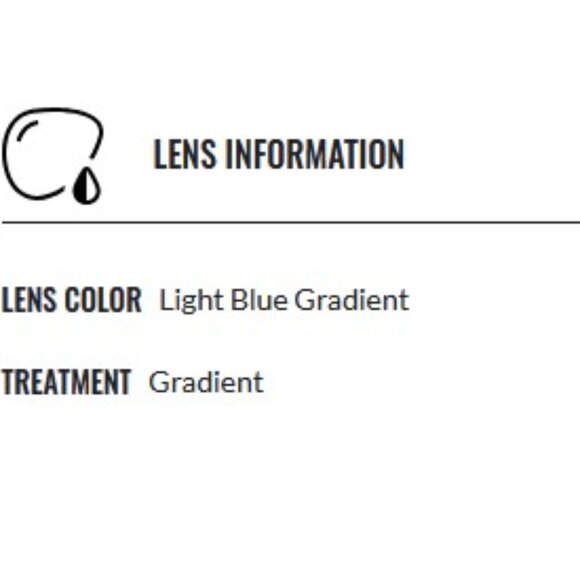 NIB Ray-Ban 51mm Gradient Square Women\'s John Sunglasses, Blue